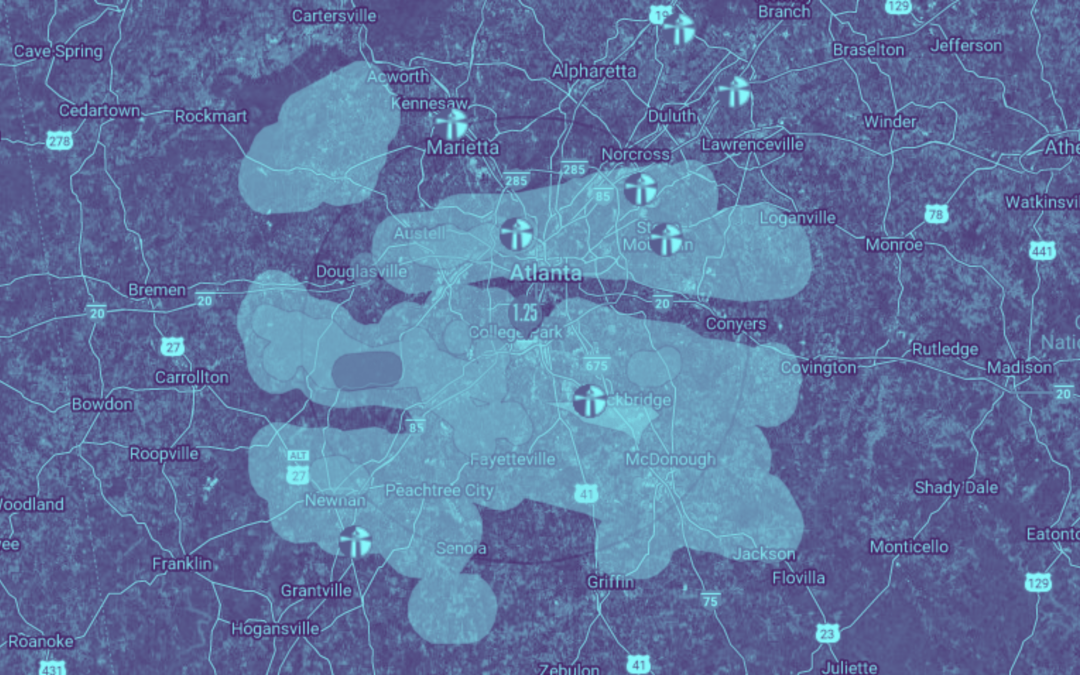 Hail Storm Causes Roof Damage in Atlanta on April 24 2021
